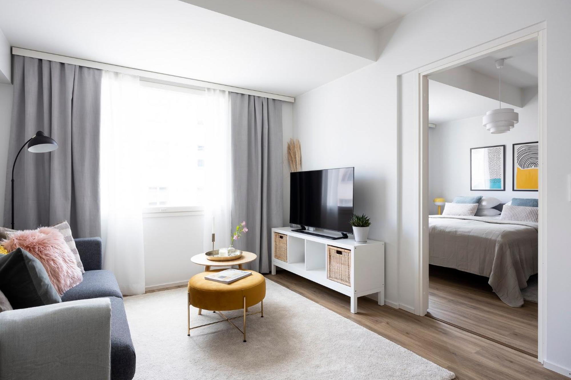 Stylish Flat In Trendy Kallio Helsinki Exterior photo